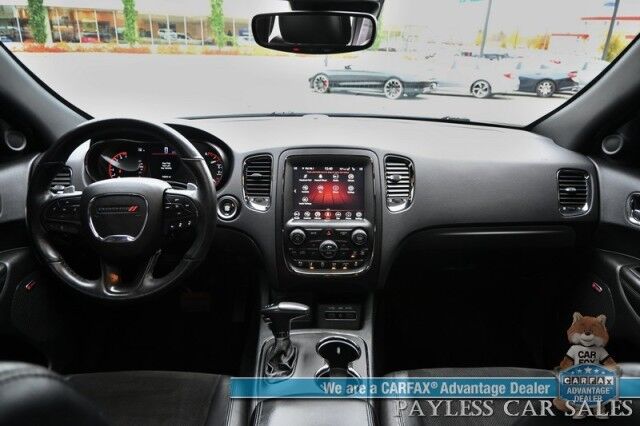 2018 Dodge Durango GT / AWD / Blacktop Pkg / Premium & Tech Group / Auto Start / Front & Rear Heated Leather Seats / Heated Steering / Sunroof / NAV / Beats Audio / Adaptive Cruise & Blind Spot / 3rd Row / Seats 7 / Block Heater Anchorage AK