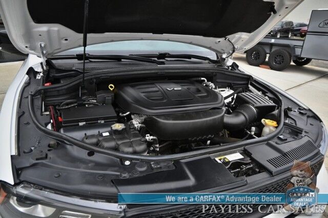 2018 Dodge Durango GT / AWD / Blacktop Pkg / Premium & Tech Group / Auto Start / Front & Rear Heated Leather Seats / Heated Steering / Sunroof / NAV / Beats Audio / Adaptive Cruise & Blind Spot / 3rd Row / Seats 7 / Block Heater Anchorage AK