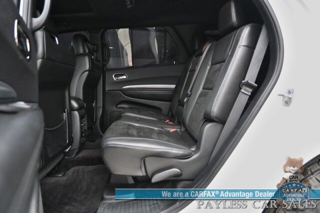 2018 Dodge Durango GT / AWD / Blacktop Pkg / Premium & Tech Group / Auto Start / Front & Rear Heated Leather Seats / Heated Steering / Sunroof / NAV / Beats Audio / Adaptive Cruise & Blind Spot / 3rd Row / Seats 7 / Performance Hood Anchorage AK