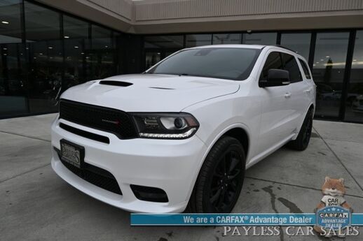 2018 Dodge Durango GT / AWD / Blacktop Pkg / Premium & Tech Group / Auto Start / Front & Rear Heated Leather Seats / Heated Steering / Sunroof / NAV / Beats Audio / Adaptive Cruise & Blind Spot / 3rd Row / Seats 7 / Performance Hood Anchorage AK