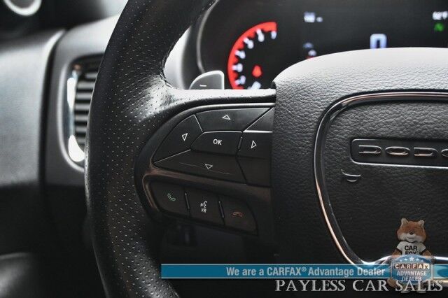 2018 Dodge Durango GT / AWD / Blacktop Pkg / Premium & Tech Group / Auto Start / Front & Rear Heated Leather Seats / Heated Steering / Sunroof / NAV / Beats Audio / Adaptive Cruise & Blind Spot / 3rd Row / Seats 7 / Performance Hood Anchorage AK