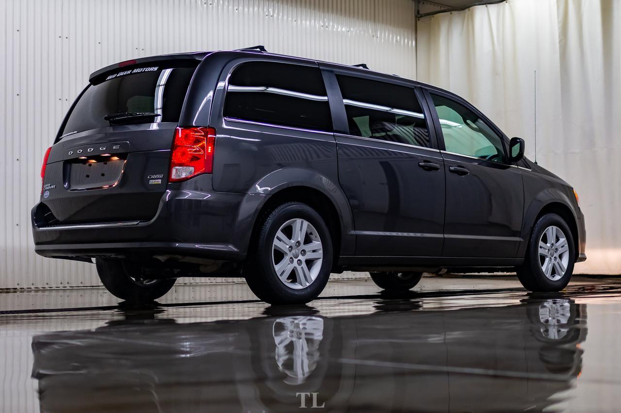 2018 Dodge Grand Caravan Crew Plus Leather Nav BCam Red Deer AB