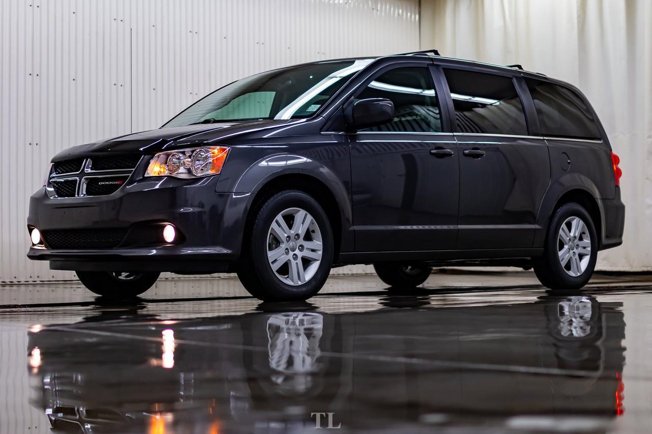 2018 Dodge Grand Caravan Crew Plus Leather Nav BCam Red Deer AB