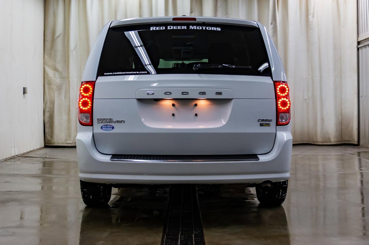 2018 Dodge Grand Caravan Crew Plus Leather Nav BCam Red Deer AB