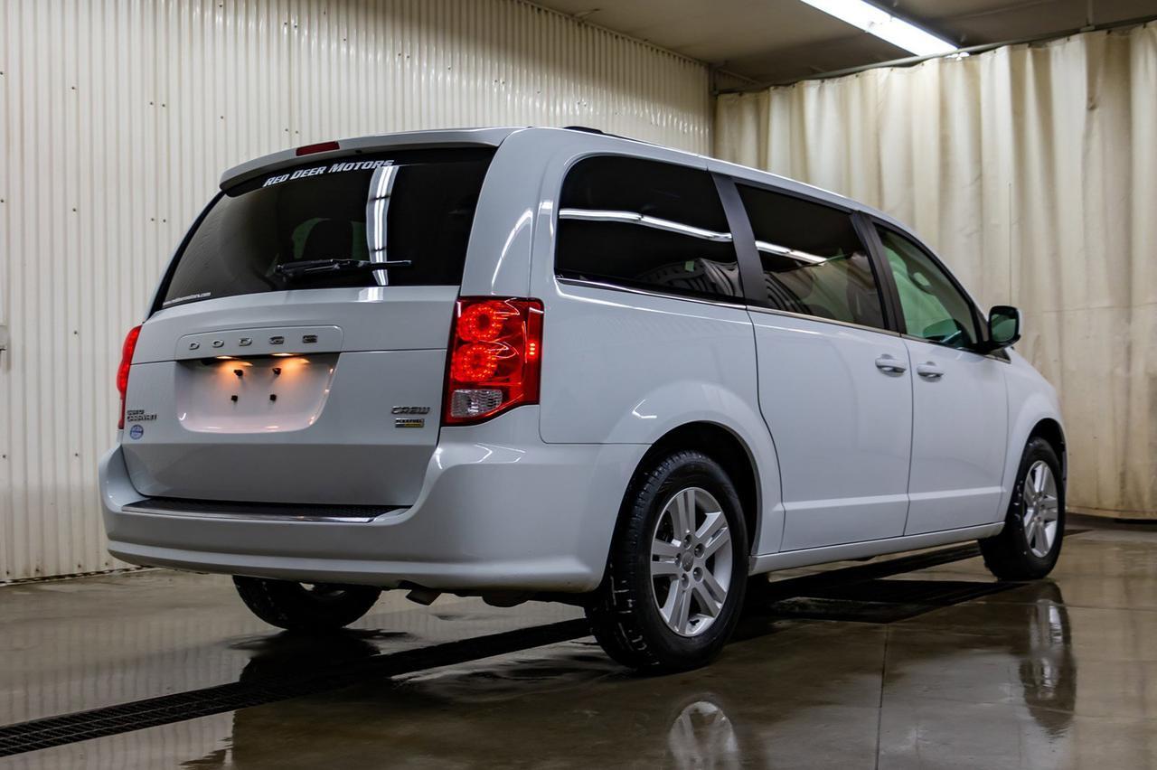 2018 Dodge Grand Caravan Crew Plus Leather Nav BCam Red Deer AB
