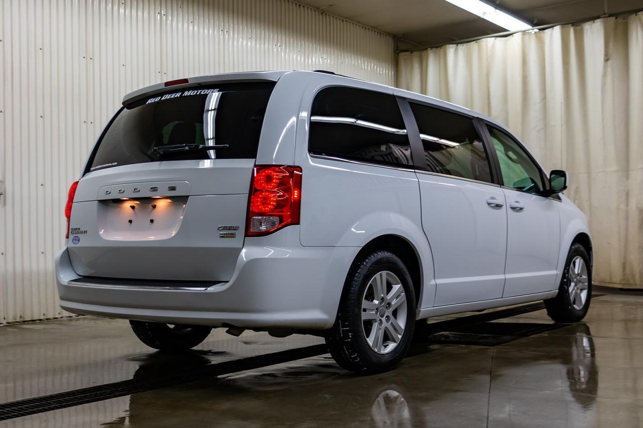 2018 Dodge Grand Caravan Crew Plus Leather Nav BCam Red Deer AB