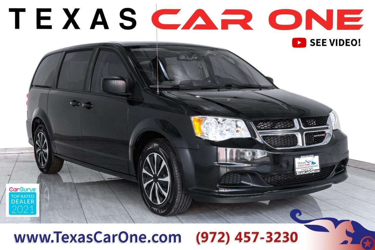 2018 Dodge Grand Caravan SE AUTOMATIC REAR CAMERA BLUETOOTH QUAD BUCKET CHAIRS THIRD ROW
