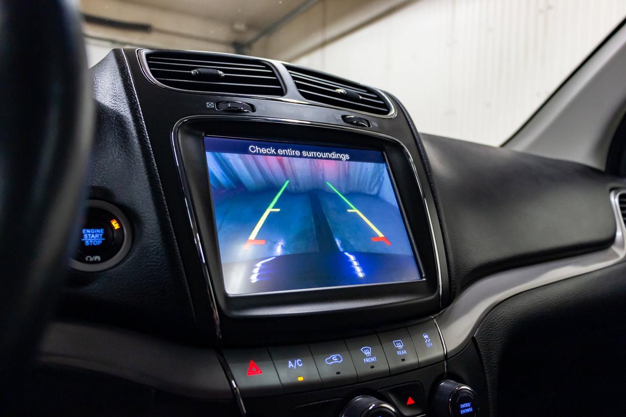 2018 Dodge Journey AWD Crossroad 3rd Row Leather Roof Nav DVD Red Deer AB