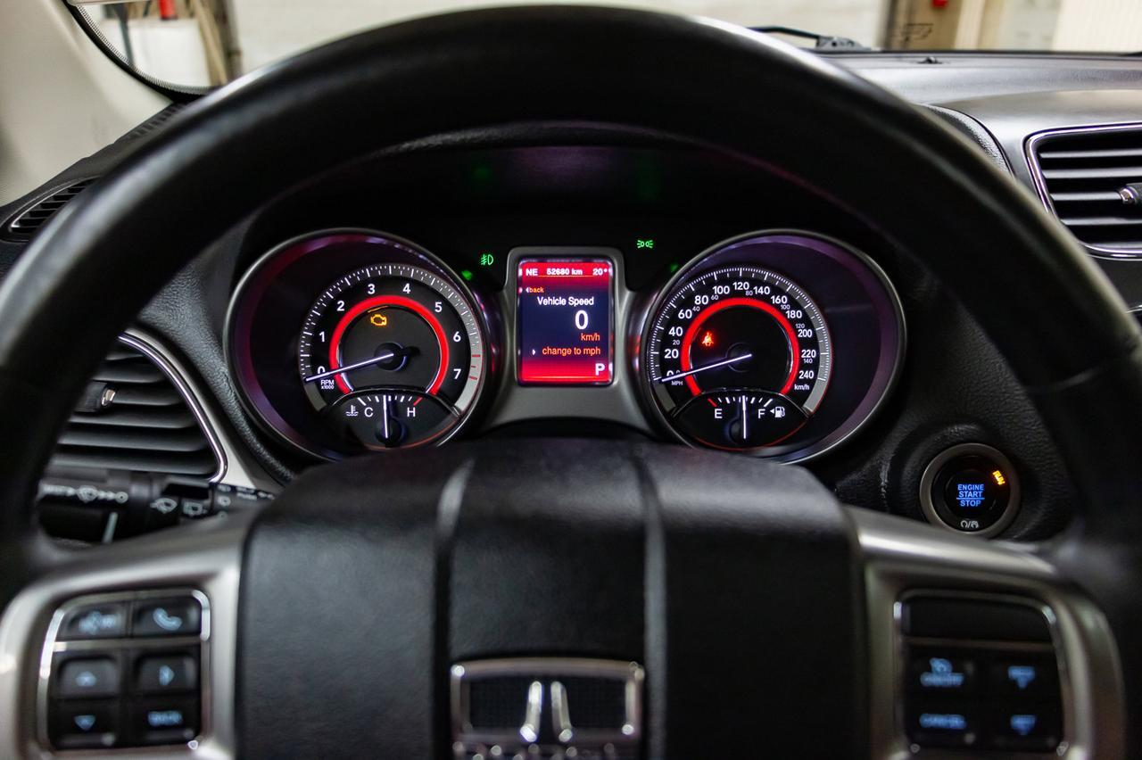 2018 Dodge Journey AWD Crossroad 3rd Row Leather Roof Nav DVD Red Deer AB