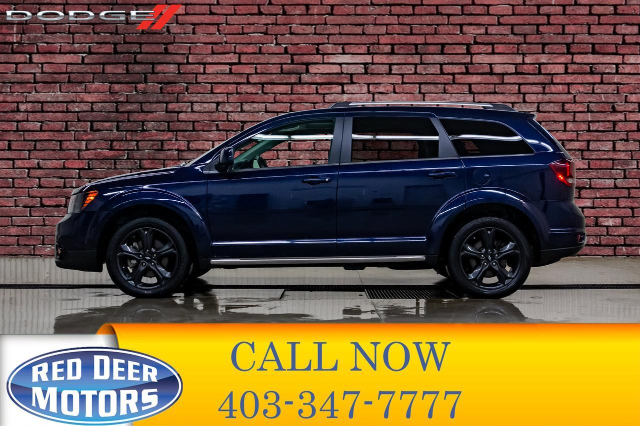 2018 Dodge Journey AWD Crossroad 3rd Row Leather Roof Nav DVD