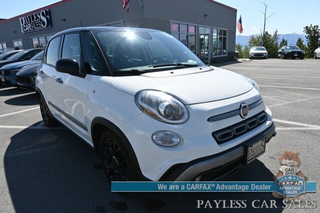 2018 FIAT 500L Trekking / Urbana Appearance Pkg / Convenience Pkg / Power & Heated Leather Seats / Navigation / Panoramic Sunroof / Beats Audio Speakers / Bluetooth / Cruise Control / Alloy Wheels / Low Miles / 30 MPG Anchorage AK