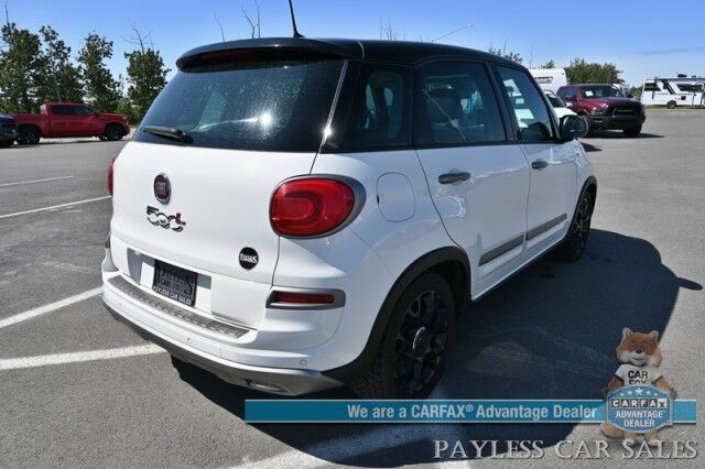 2018 FIAT 500L Trekking / Urbana Appearance Pkg / Convenience Pkg / Power & Heated Leather Seats / Navigation / Panoramic Sunroof / Beats Audio Speakers / Bluetooth / Cruise Control / Alloy Wheels / Low Miles / 30 MPG Anchorage AK