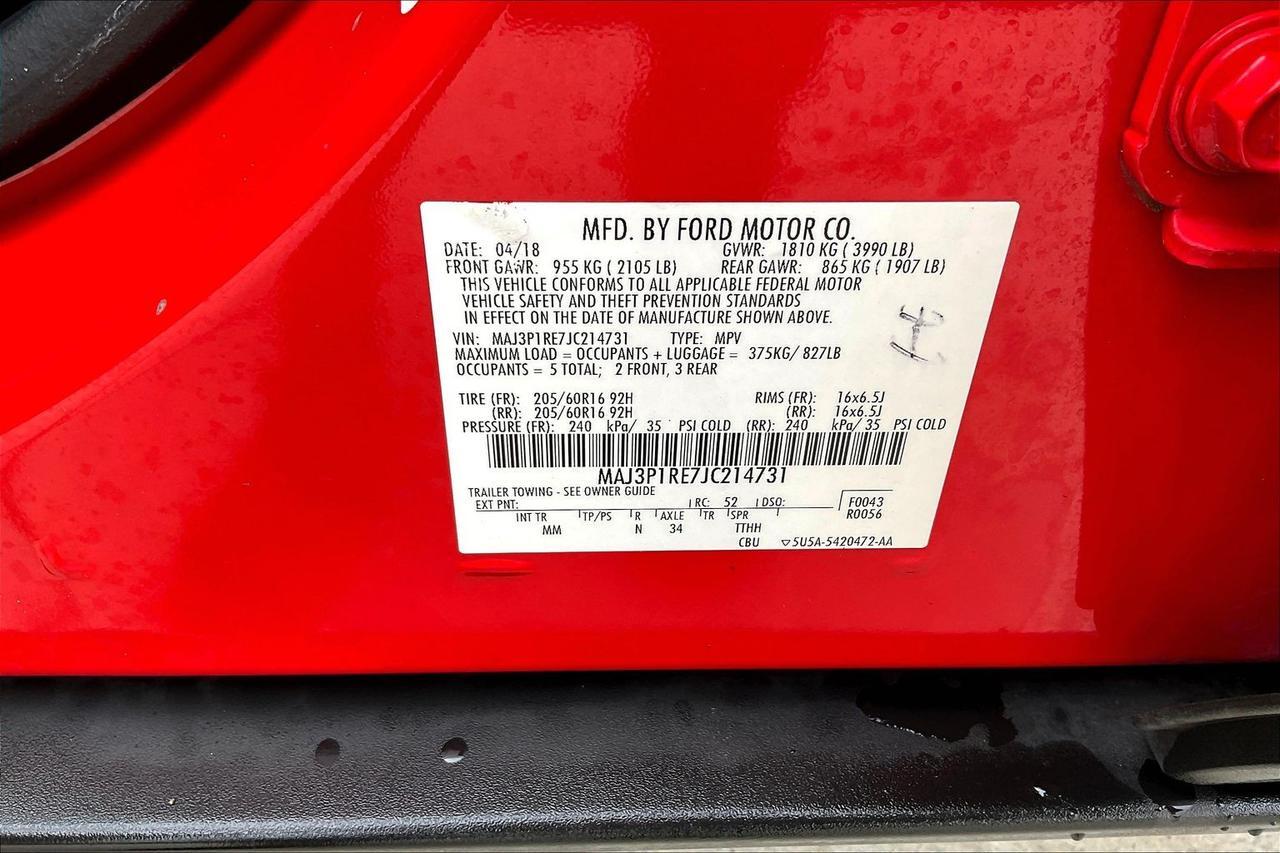 2018 FORD ECOSPORT S Houston TX