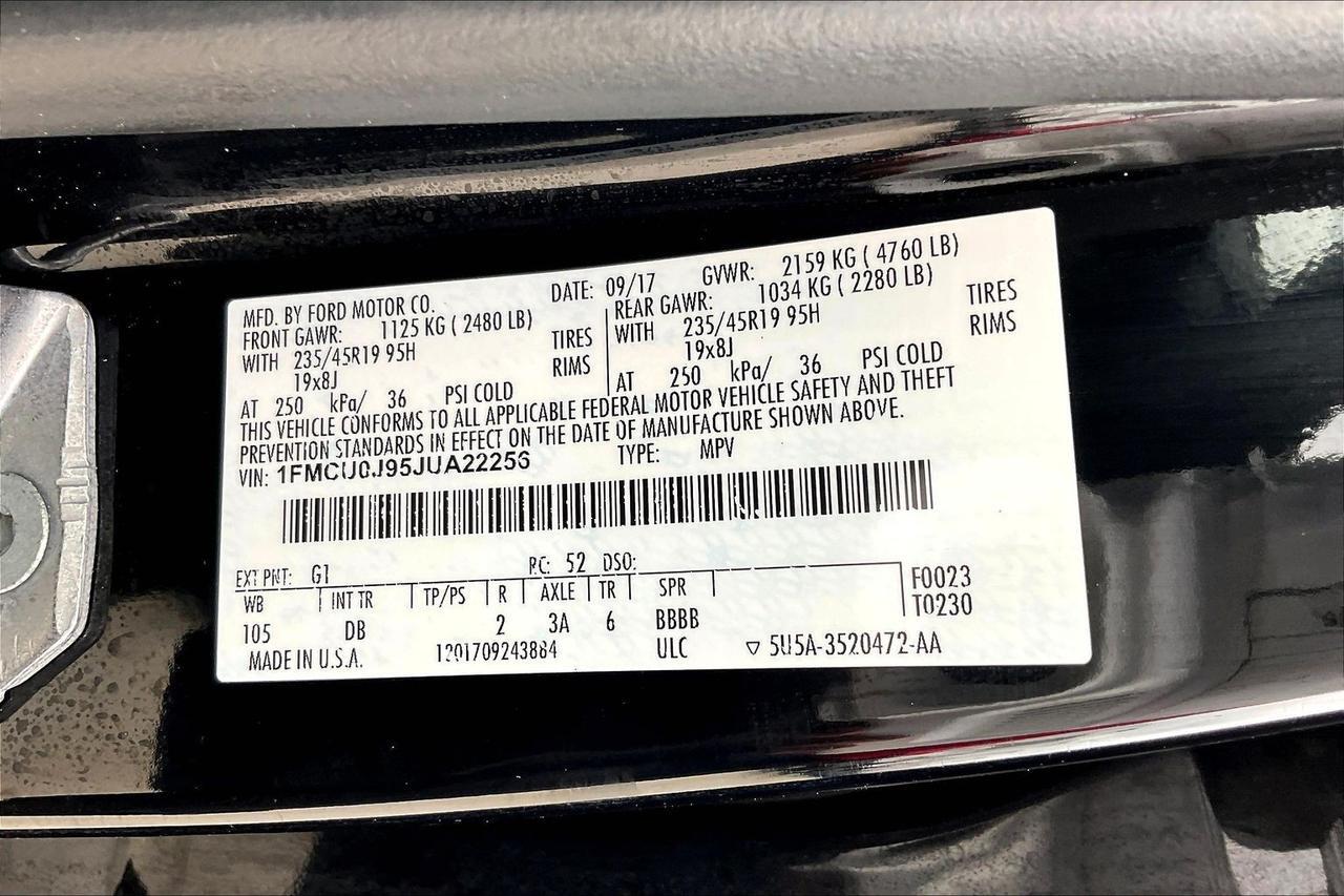 2018 FORD ESCAPE TITANIUM Houston TX
