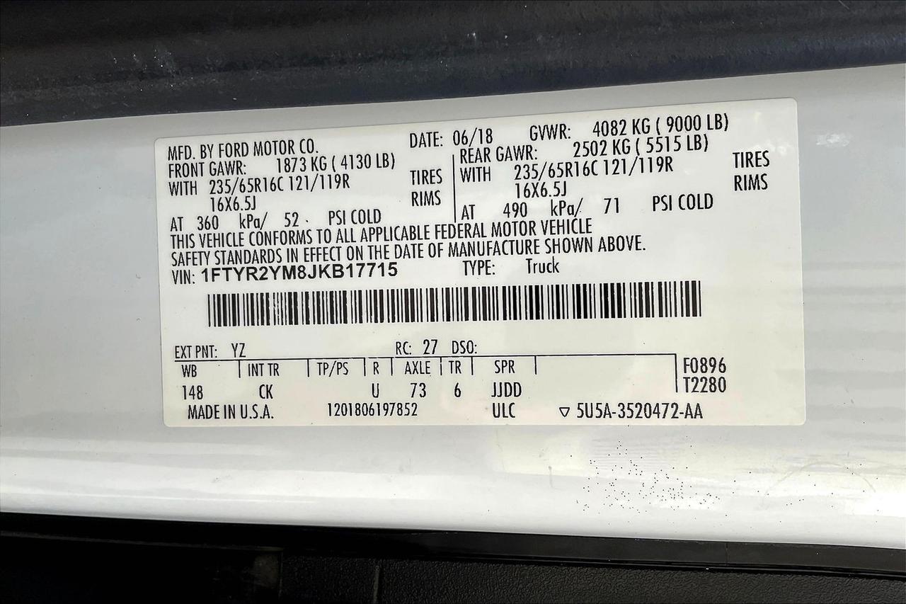 2018 FORD TRANSIT T-250 Houston TX