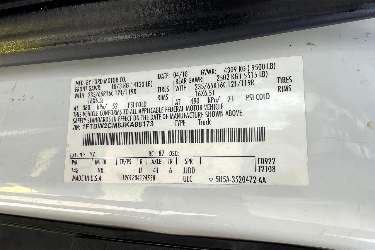 2018 FORD TRANSIT T-350 Houston TX