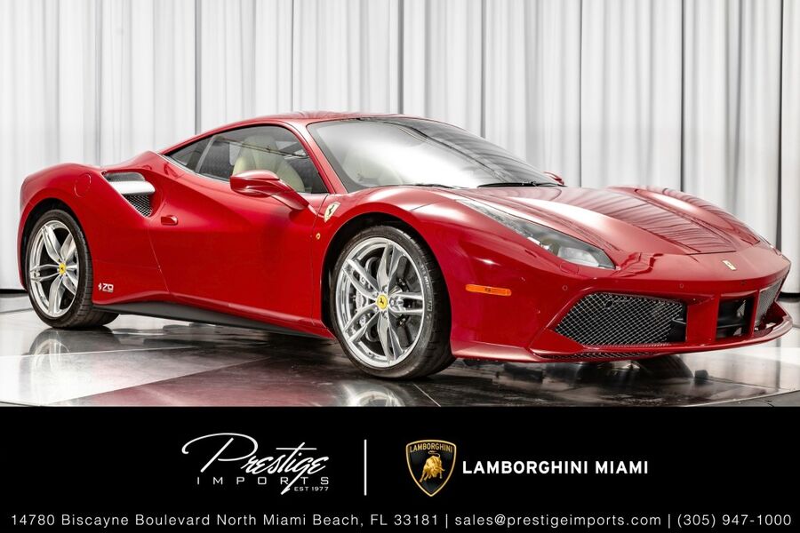 2018 Ferrari 488 GTB North Miami Beach FL 2018 Ferrari 488 GTB North Miami Beach FL