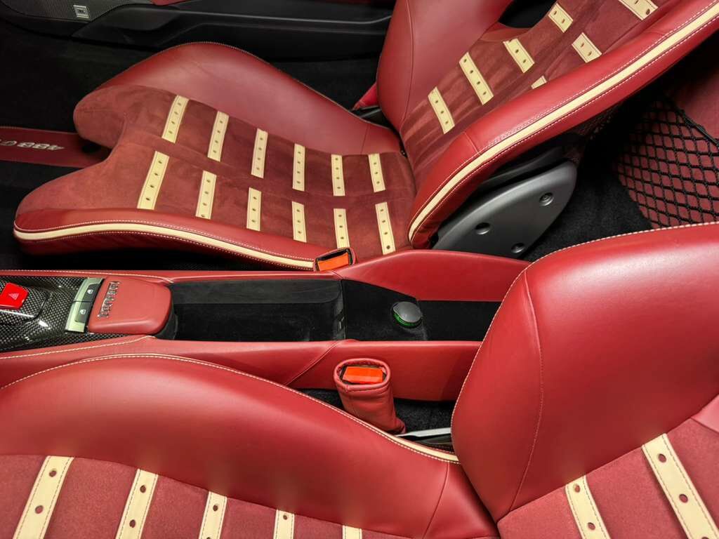 2018 Ferrari 488 GTB Avorio paint, Bordeaux interior, Daytona racing seats, JBL Professional audio AND MUCH MORE!! Fort Lauderdale FL