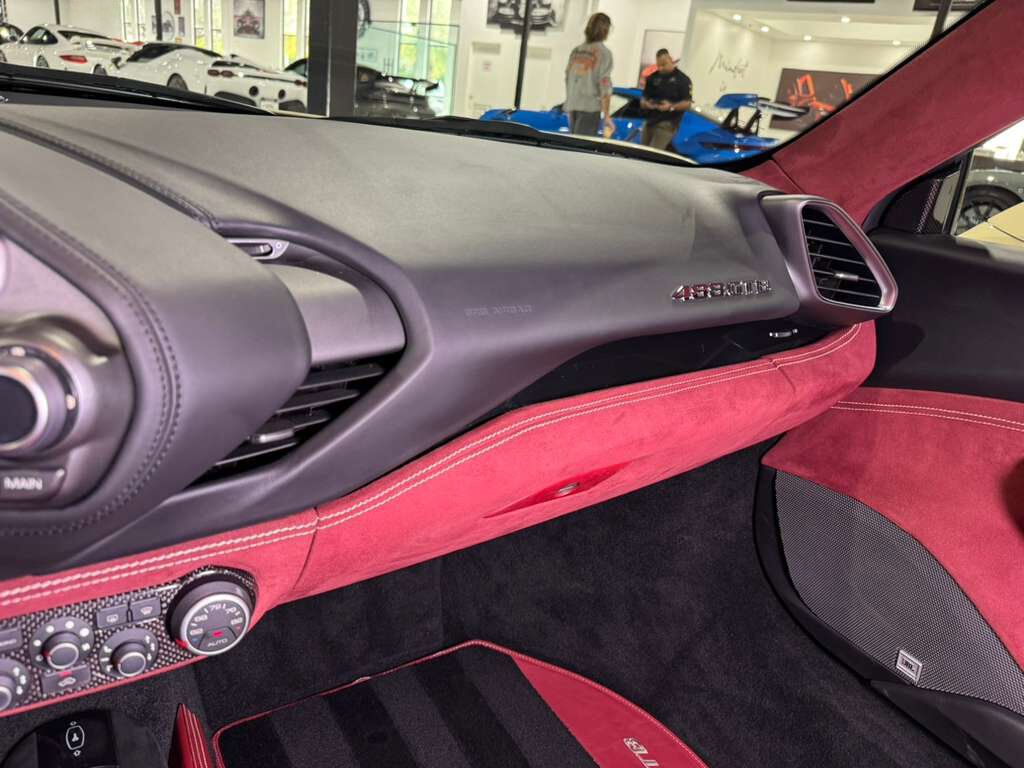 2018 Ferrari 488 GTB Avorio paint, Bordeaux interior, Daytona racing seats, JBL Professional audio AND MUCH MORE!! Fort Lauderdale FL