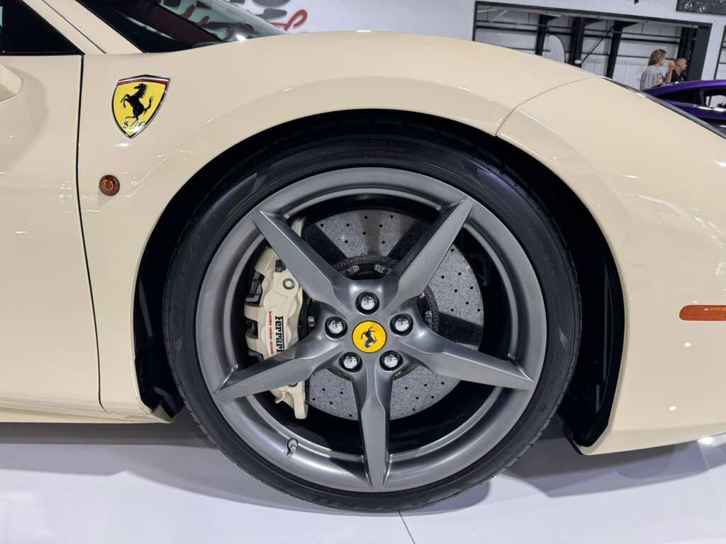 2018 Ferrari 488 GTB Avorio paint, Bordeaux interior, Daytona racing seats, JBL Professional audio AND MUCH MORE!! Fort Lauderdale FL
