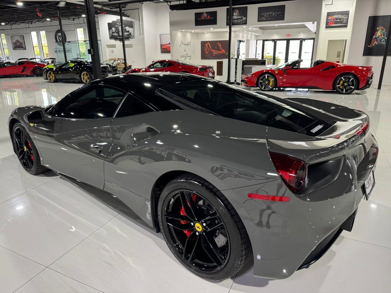 2018 Ferrari 488 GTB Extra-Range paint, extra-range interior, front lifter, daytona seats, sport exhaust AND MUCH MORE!!! Fort Lauderdale FL