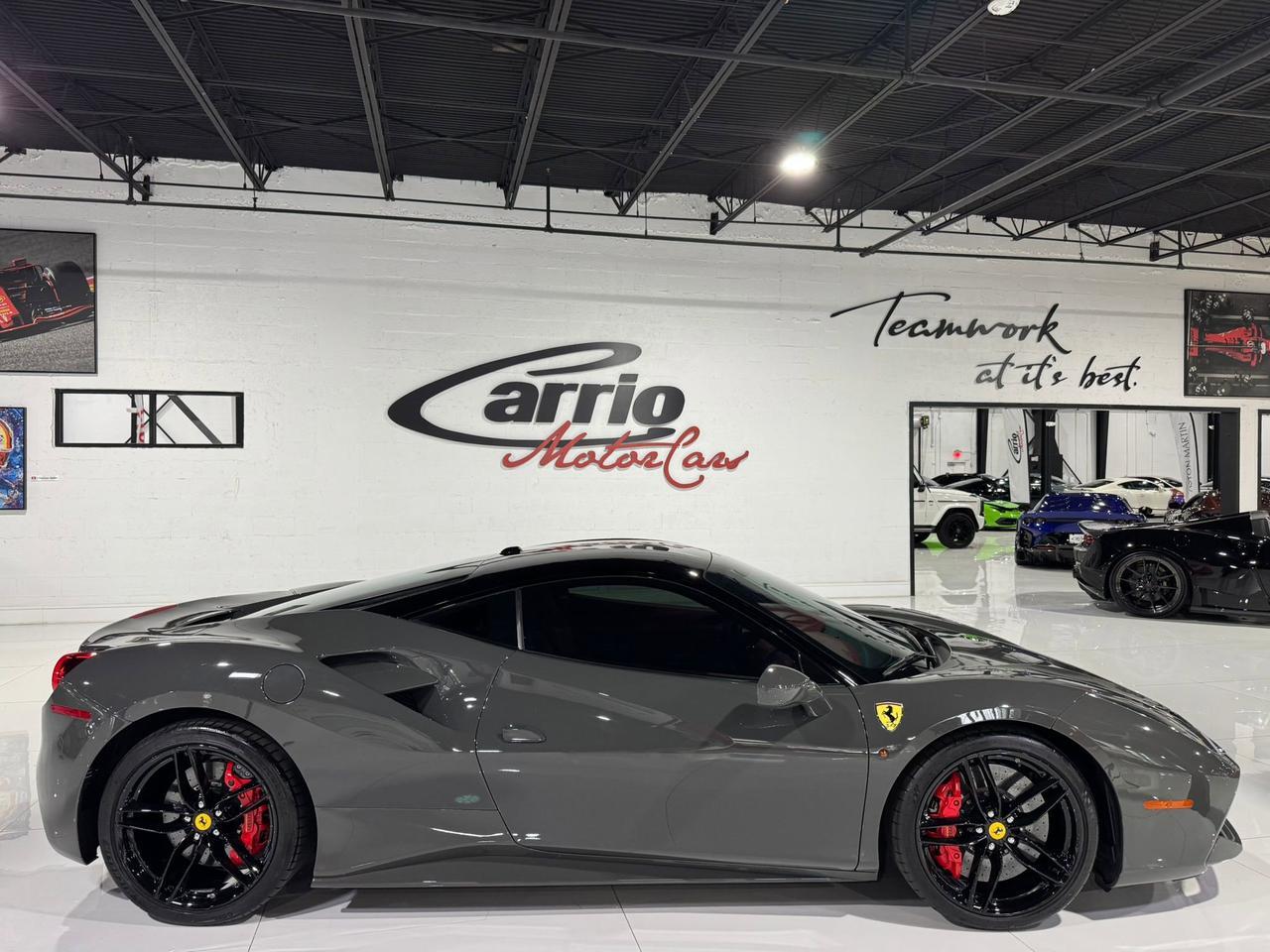 2018 Ferrari 488 GTB Extra-Range paint, extra-range interior, front lifter, daytona seats, sport exhaust AND MUCH MORE!!! Fort Lauderdale FL