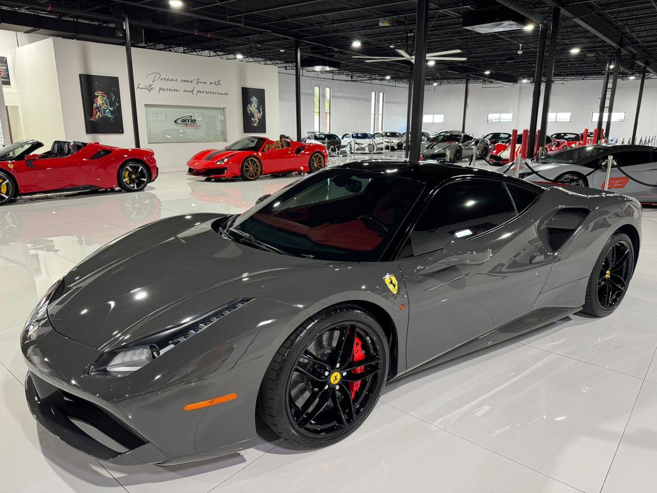 2018 Ferrari 488 GTB Extra-Range paint, extra-range interior, front lifter, daytona seats, sport exhaust AND MUCH MORE!!! Fort Lauderdale FL