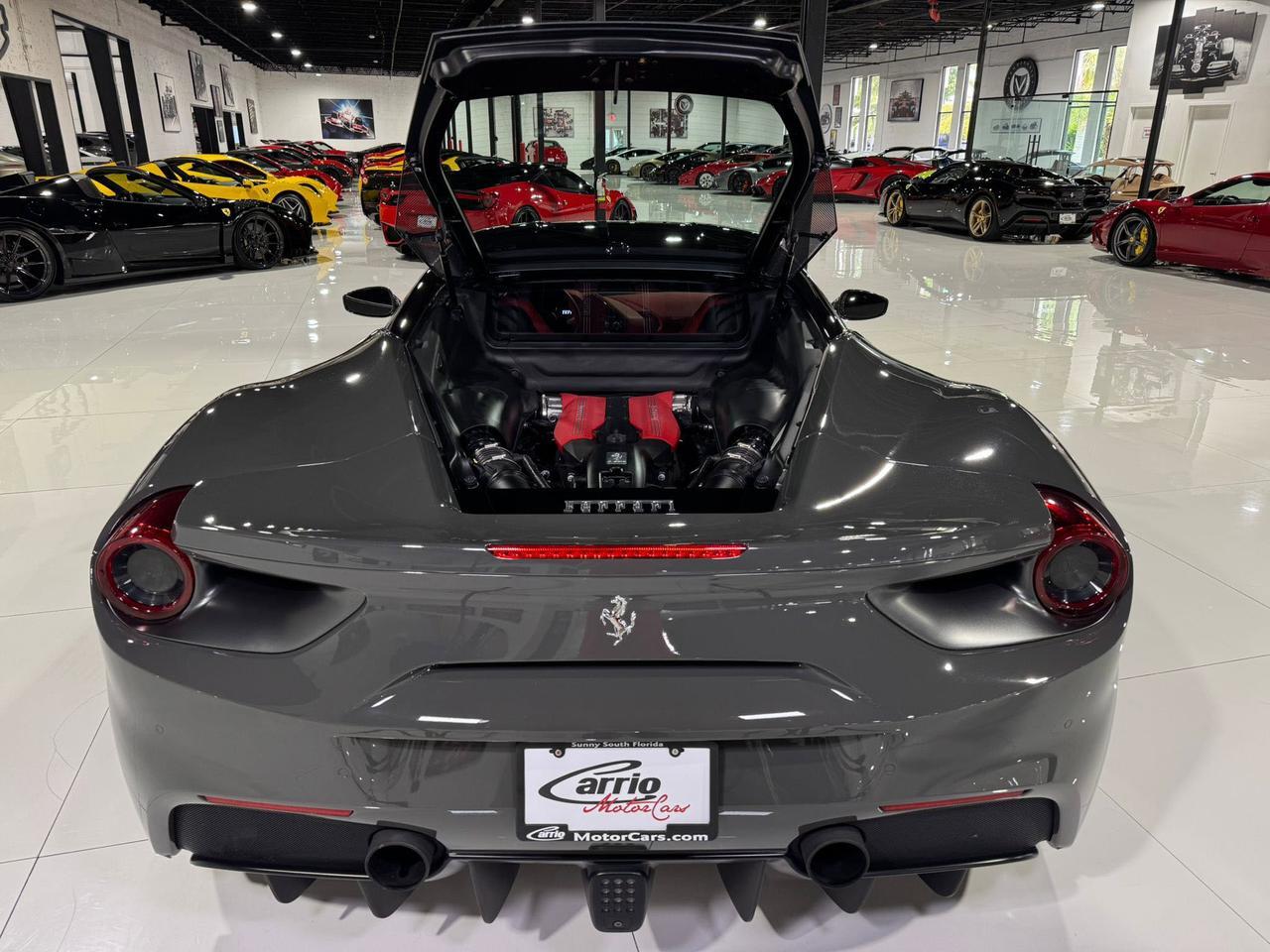 2018 Ferrari 488 GTB Extra-Range paint, extra-range interior, front lifter, daytona seats, sport exhaust AND MUCH MORE!!! Fort Lauderdale FL