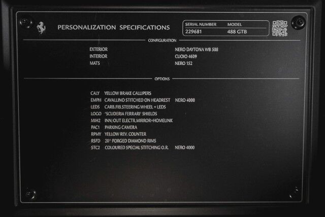 2018 Ferrari 488 GTB *FRESH SERVICE / NEW MICHELIN TIRES* San Diego CA