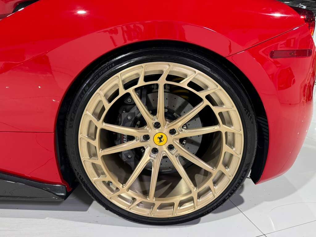 2018 Ferrari 488 GTB Rosso Corsa paint, front lifter, sport exhaust, Goldrake racing seats, carbon galore AND MORE!! Fort Lauderdale FL