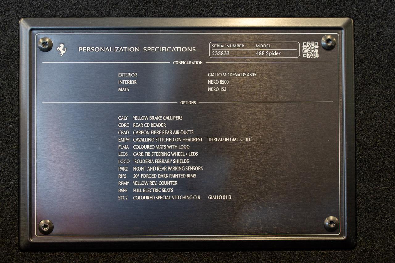 2018 Ferrari 488 Spider San Clemente CA