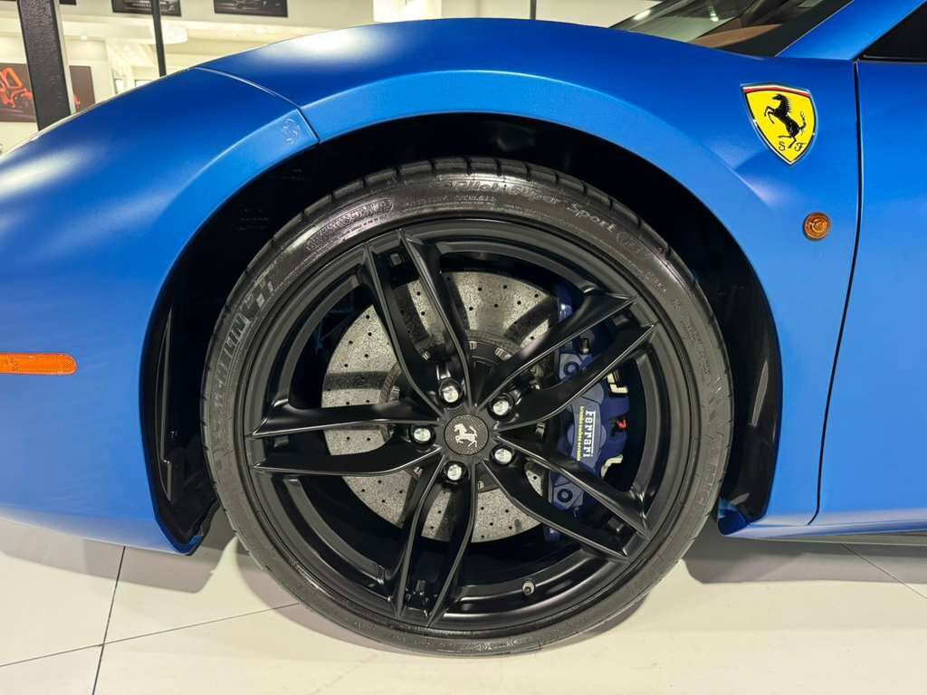 2018 Ferrari 488 Spider Atelier build! Blu Corsa Opaco paint,Terra Bruciata interior,JBL audio,carbon galore AND MUCH MORE!! Fort Lauderdale FL