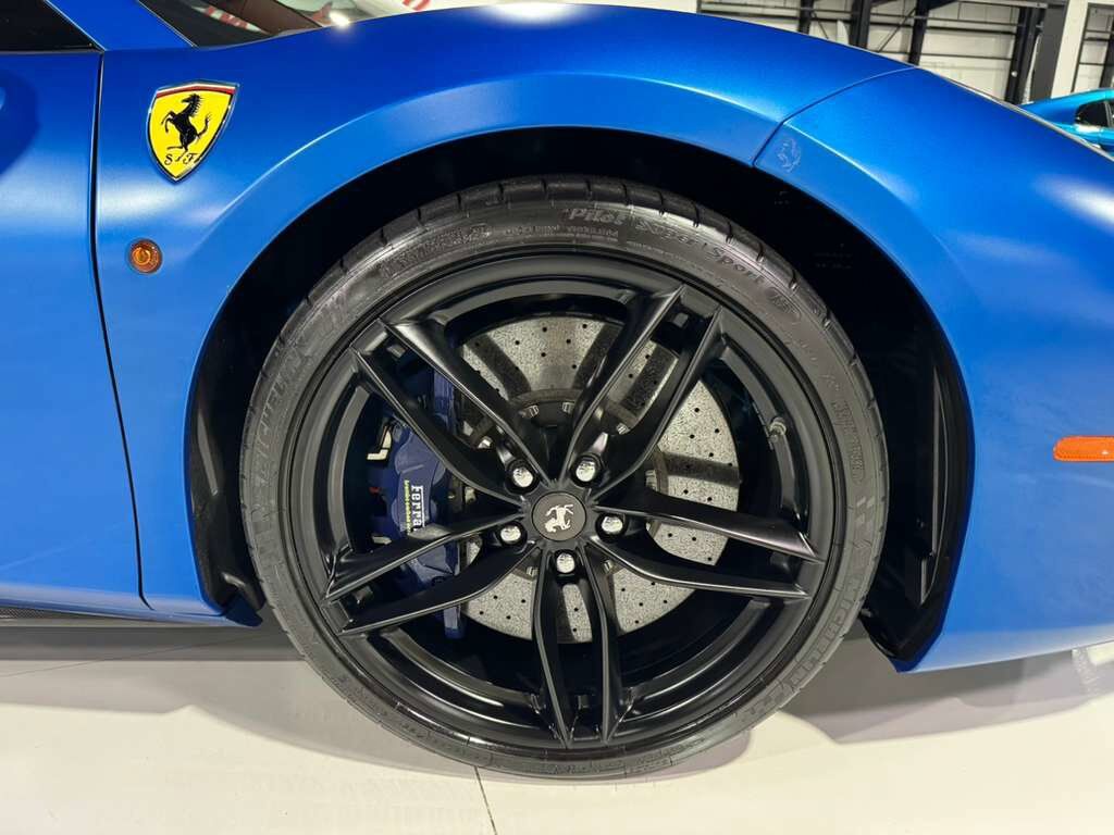 2018 Ferrari 488 Spider Atelier build! Blu Corsa Opaco paint,Terra Bruciata interior,JBL audio,carbon galore AND MUCH MORE!! Fort Lauderdale FL