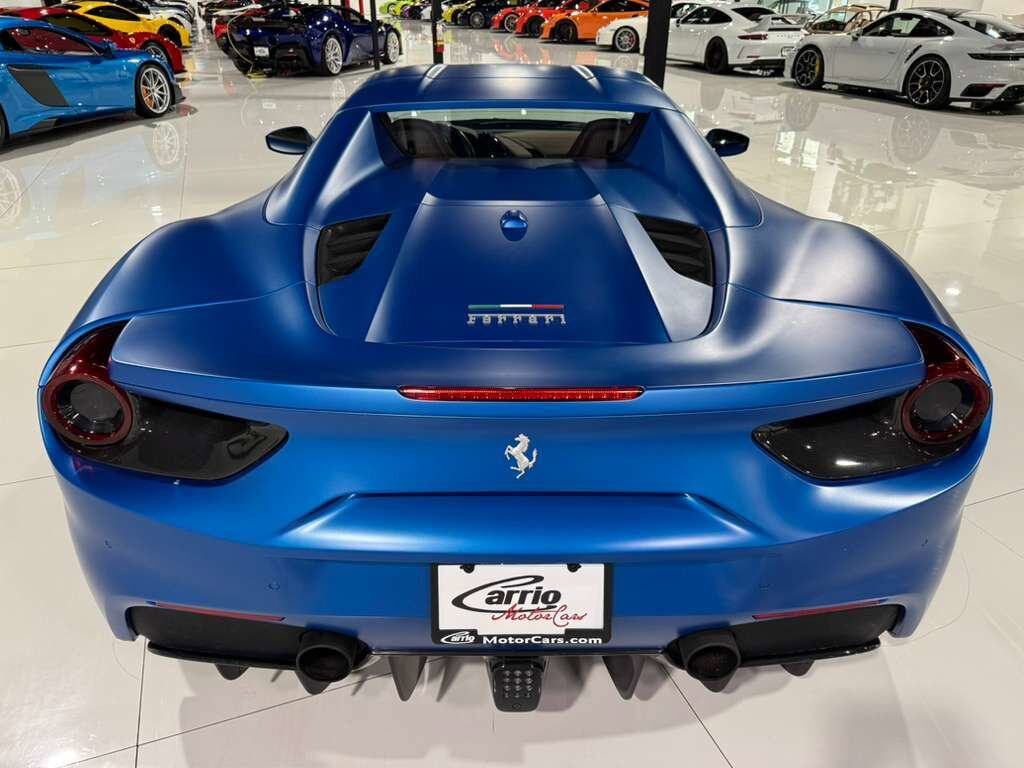 2018 Ferrari 488 Spider Atelier build! Blu Corsa Opaco paint,Terra Bruciata interior,JBL audio,carbon galore AND MUCH MORE!! Fort Lauderdale FL