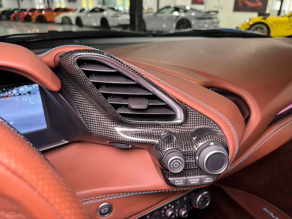 2018 Ferrari 488 Spider Atelier build! Blu Corsa Opaco paint,Terra Bruciata interior,JBL audio,carbon galore AND MUCH MORE!! Fort Lauderdale FL