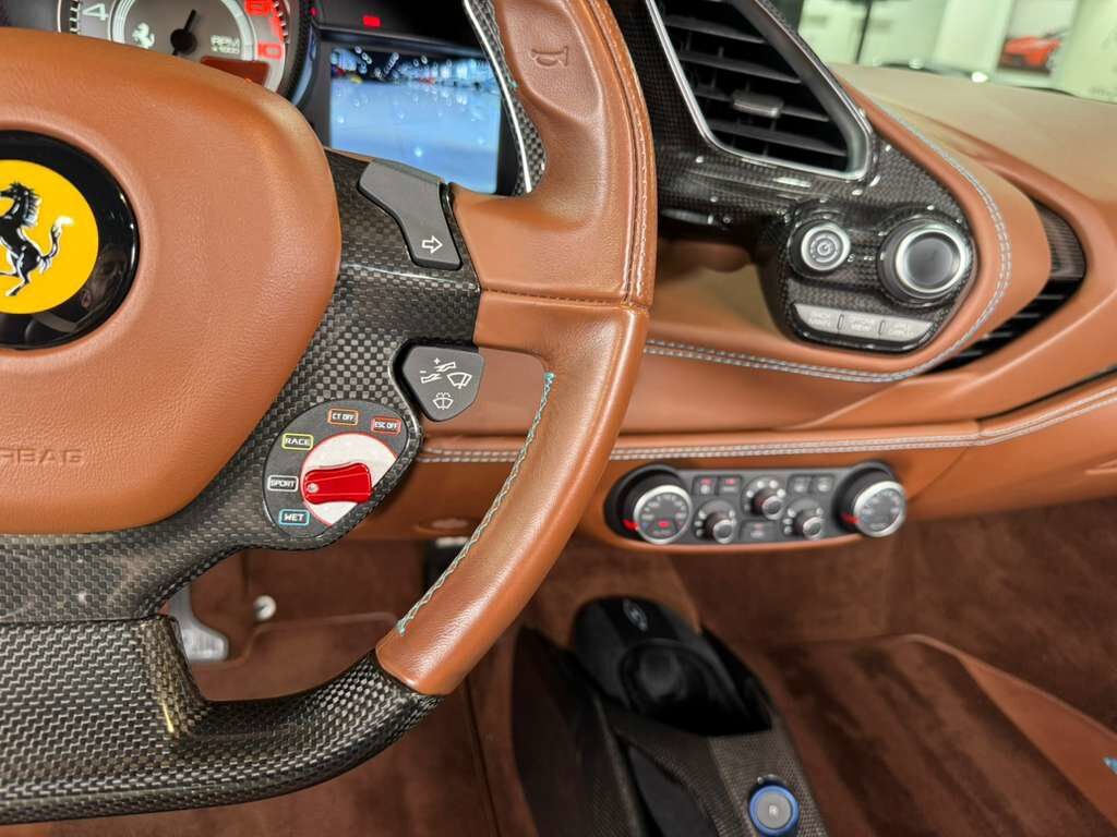 2018 Ferrari 488 Spider Atelier build! Blu Corsa Opaco paint,Terra Bruciata interior,JBL audio,carbon galore AND MUCH MORE!! Fort Lauderdale FL