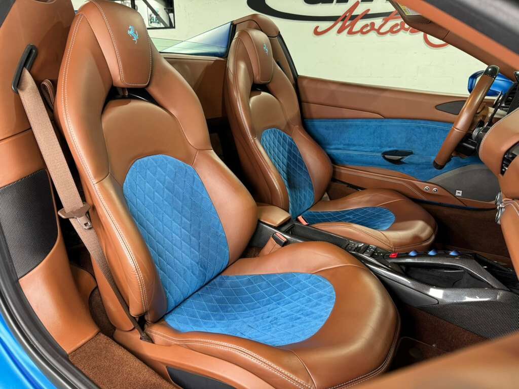 2018 Ferrari 488 Spider Atelier build! Blu Corsa Opaco paint,Terra Bruciata interior,JBL audio,carbon galore AND MUCH MORE!! Fort Lauderdale FL
