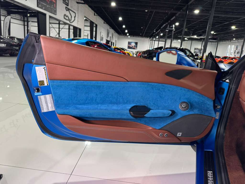 2018 Ferrari 488 Spider Atelier build! Blu Corsa Opaco paint,Terra Bruciata interior,JBL audio,carbon galore AND MUCH MORE!! Fort Lauderdale FL