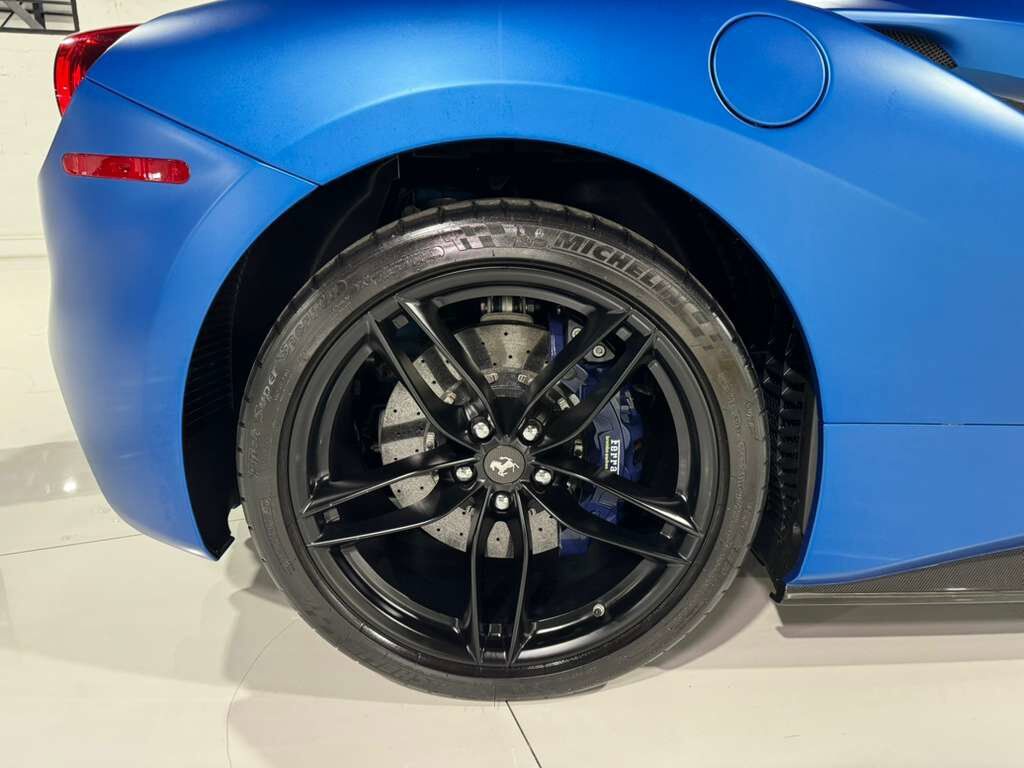 2018 Ferrari 488 Spider Atelier build! Blu Corsa Opaco paint,Terra Bruciata interior,JBL audio,carbon galore AND MUCH MORE!! Fort Lauderdale FL