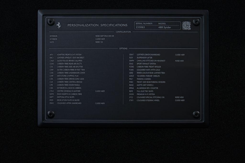 2018 Ferrari 488 Spider Base Miami FL