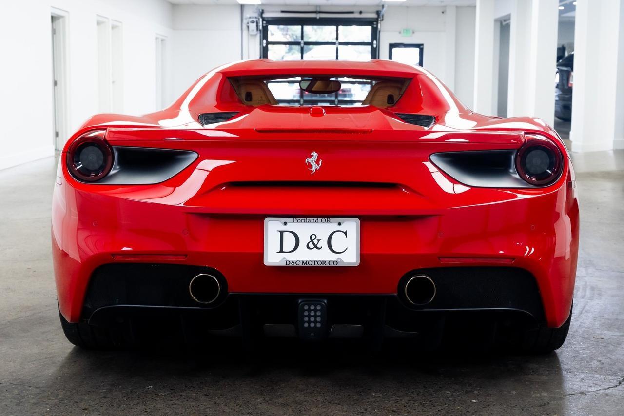 2018 Ferrari 488 Spider Rossa Corsa Brake Cailpers Sport Bucket Seats JBL Portland OR