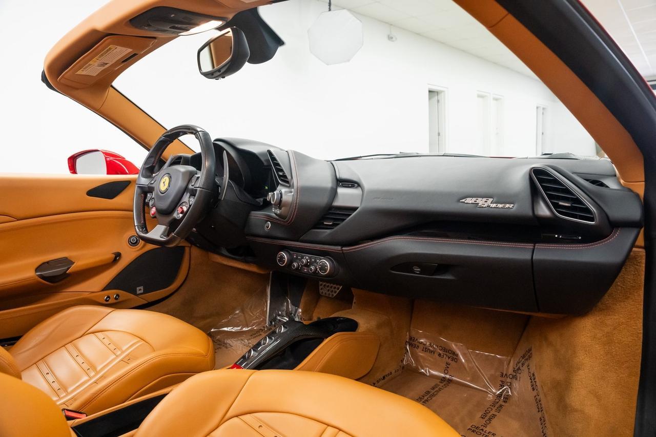 2018 Ferrari 488 Spider Rossa Corsa Brake Cailpers Sport Bucket Seats JBL Portland OR