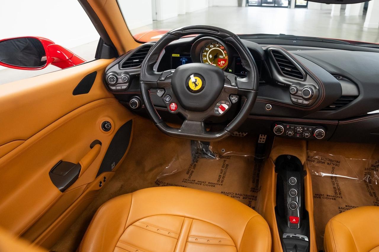 2018 Ferrari 488 Spider Rossa Corsa Brake Cailpers Sport Bucket Seats JBL Portland OR