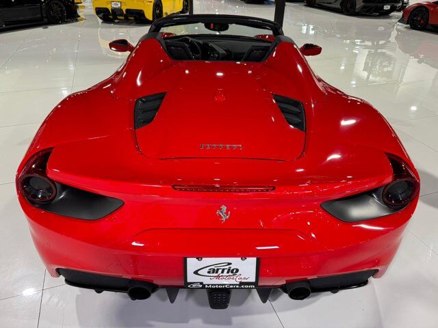 2018 Ferrari 488 Spider Rosso Scuderia paint/calipers, JBL Professional audio, Goldrake seats w/ lifter & MUCH MORE! Fort Lauderdale FL