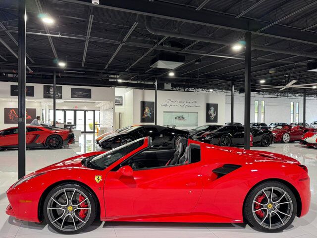 2018 Ferrari 488 Spider Rosso Scuderia paint/calipers, JBL Professional audio, Goldrake seats w/ lifter & MUCH MORE! Fort Lauderdale FL