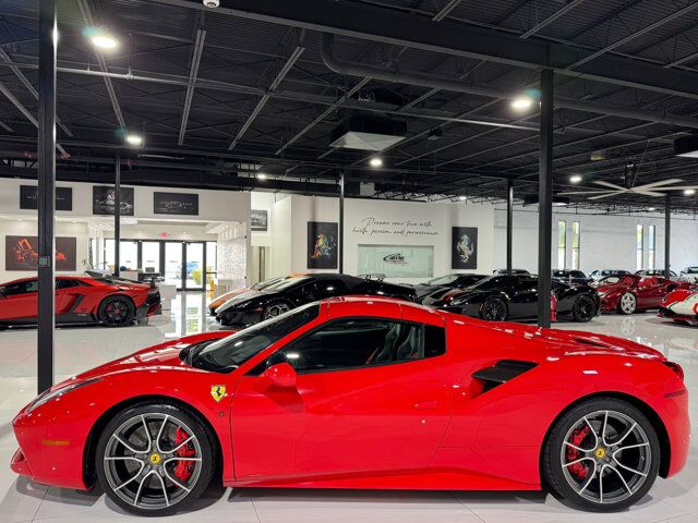 2018 Ferrari 488 Spider Rosso Scuderia paint/calipers, JBL Professional audio, Goldrake seats w/ lifter & MUCH MORE! Fort Lauderdale FL