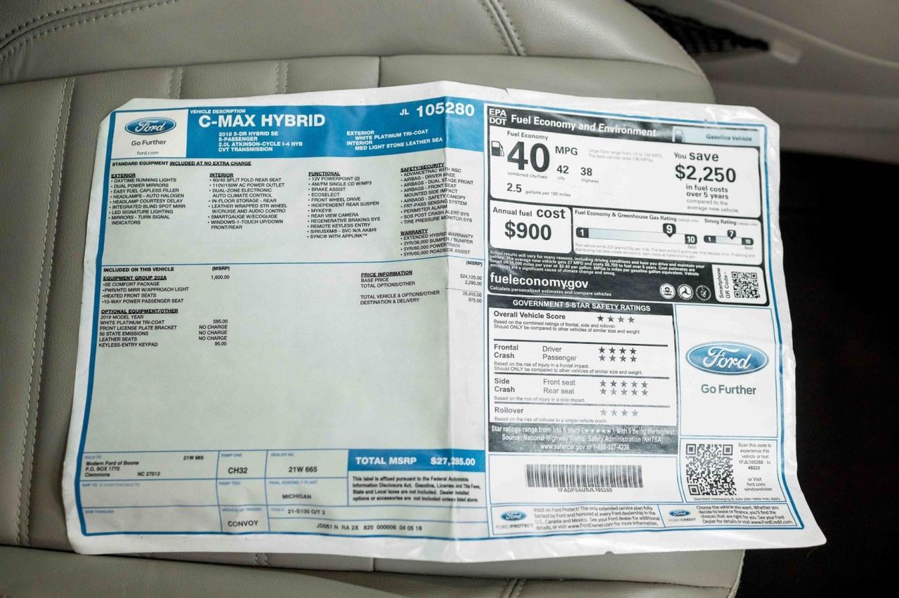 2018 Ford C-Max Hybrid SE