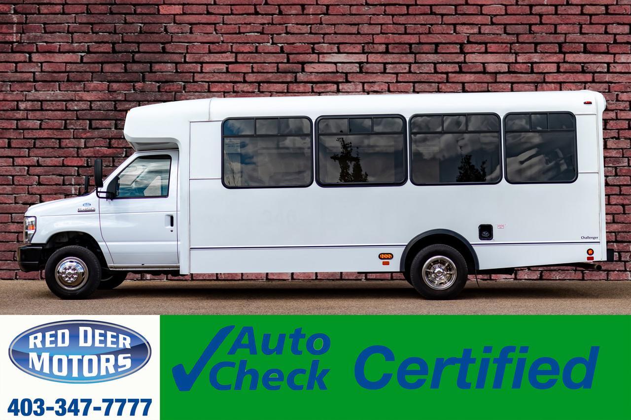 2018 Ford E-450 Cutaway Bus 7 Passenger Wheelchair Lift Red Deer AB