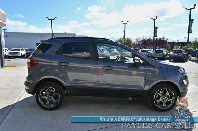 2018 Ford EcoSport SES / AWD / Cold Weather Pkg / Heated Leather Seats / Heated Steering Wheel / Sunroof / Navigation / Blind Spot Alert / Apple CarPlay & Android Auto / Back Up Cam / Aluminum Wheels / Only 59K Miles Anchorage AK