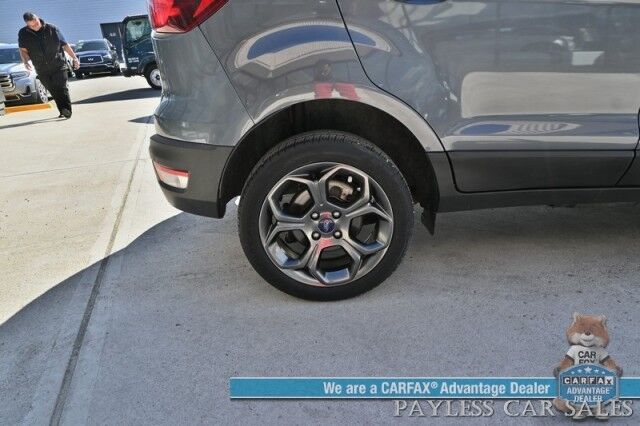 2018 Ford EcoSport SES / AWD / Cold Weather Pkg / Heated Leather Seats / Heated Steering Wheel / Sunroof / Navigation / Blind Spot Alert / Apple CarPlay & Android Auto / Back Up Cam / Aluminum Wheels / Only 59K Miles Anchorage AK
